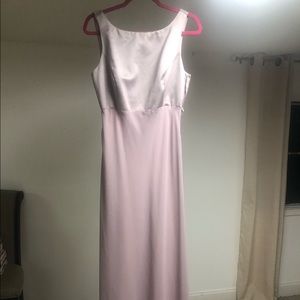 Size 8 floor length lavender bridesmaids dress
